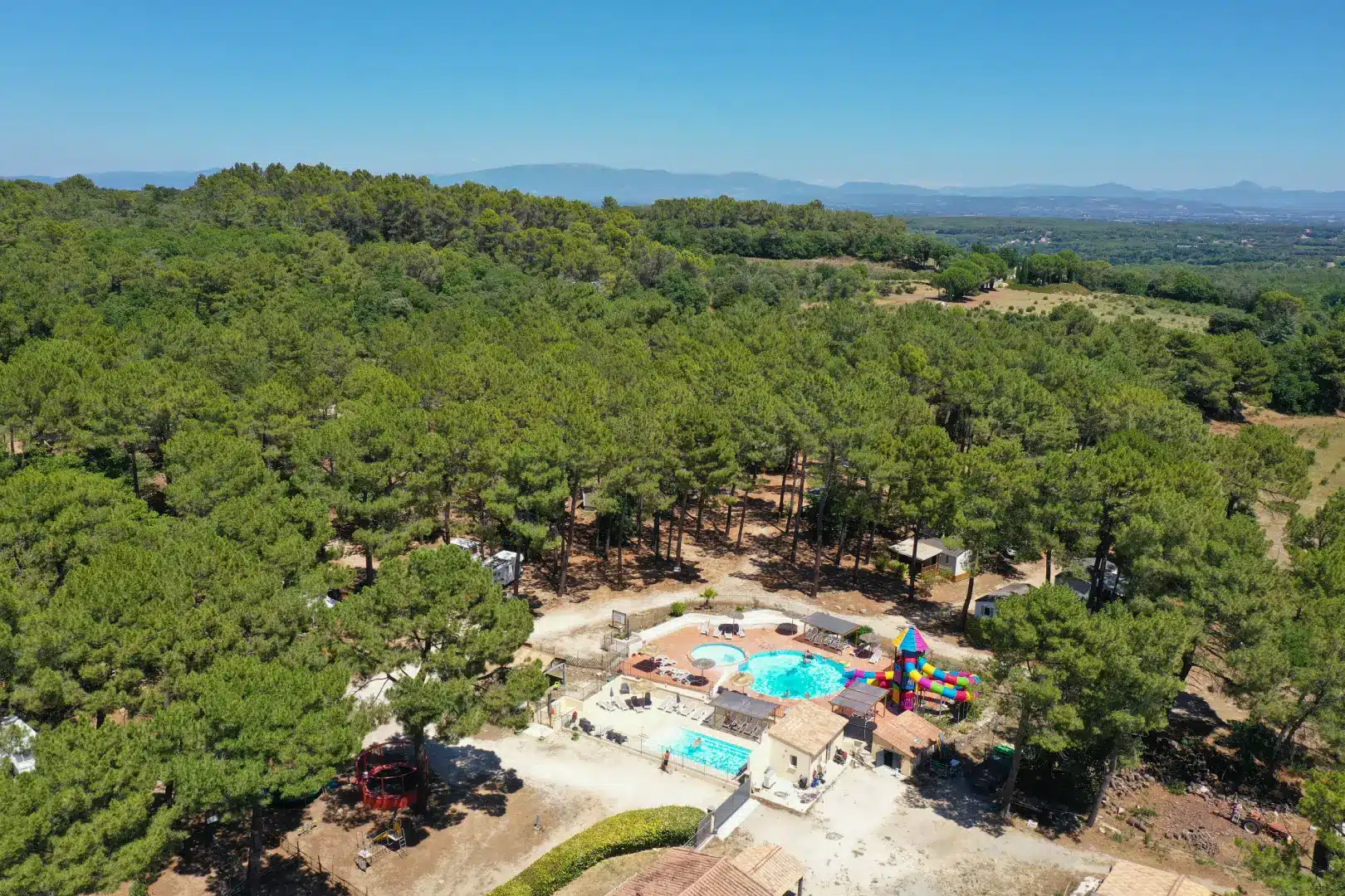 Camping avec piscine dans le Vaucluse